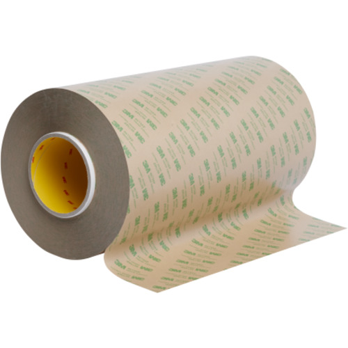 3M Adhesive Transfer Tape 467MP Clear 24″ × 180 yd 2 mil